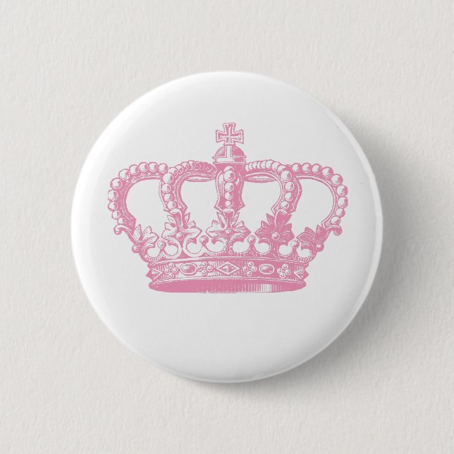 Pink Crown Button (Front)