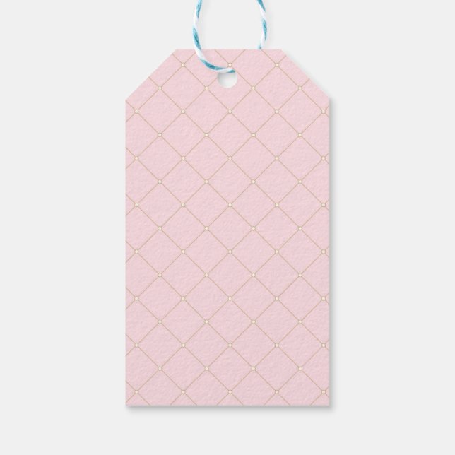 Pink Crown Princess Baby Shower Favor Gift Tag Zazzle