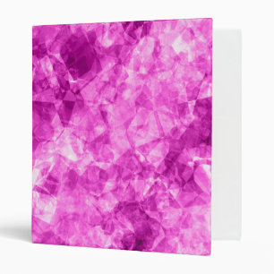 Pink Crumpled Texture Binder