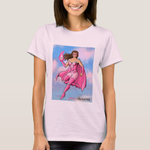 Pink Crusader T shirt Design 6