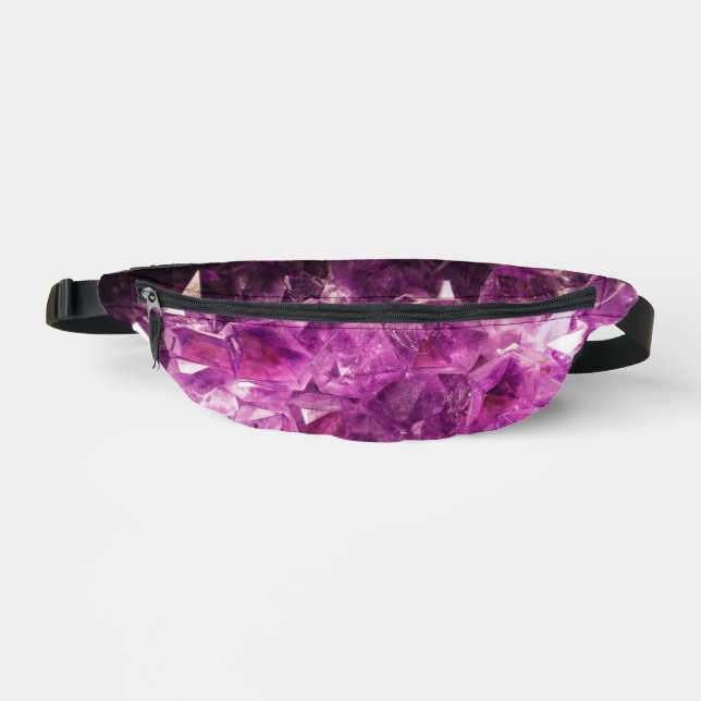 Pink Crystals  Fanny Pack (Front)