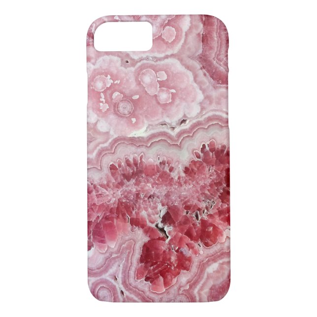 Pink Crystals Geode Case-Mate iPhone Case (Back)