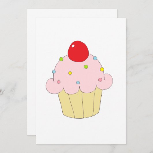 Pink Cupcake (Front/Back)