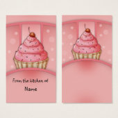Pink Cupcake (Front & Back)