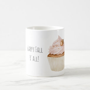 Pink Cupcake Acorn Coffee Mug