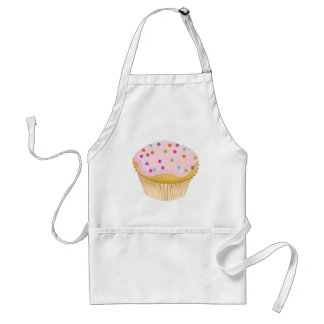 Pink Cupcake Adult Apron