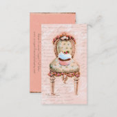 Pink Cupcake Bakery Business Profile Card (Front/Back)