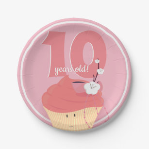 cute kawaii cupcake birthday