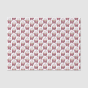 Pink Cupcake Bow Sprinkles Wedding Bridal Shower Tissue Paper