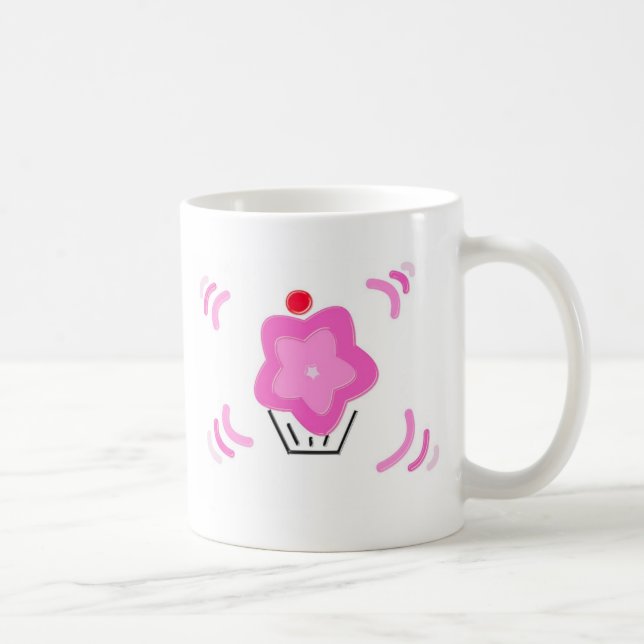Pink Cupcake Coffee Mug (Right)