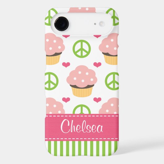 Pink Cupcake iPod Touch Case Cover (Back)