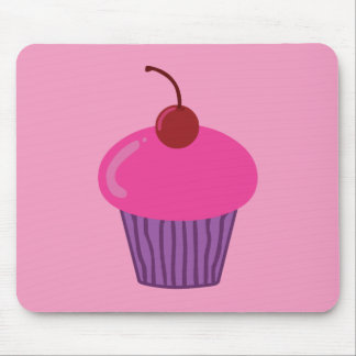 Pink Cupcake Mouse Pad