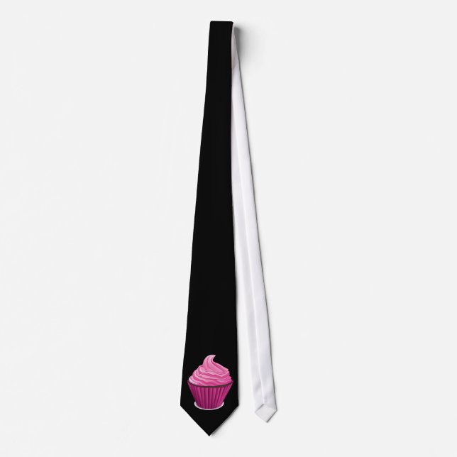 Pink Cupcake Neck Tie (Front)