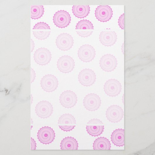 Pink Cupcake Pattern. (Front)