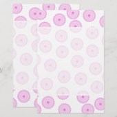 Pink Cupcake Pattern. (Front/Back)