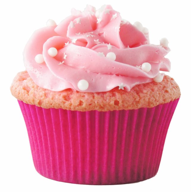 Pink Cupcake Pin Statuette (Front)