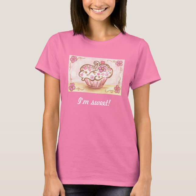 Pink Cupcake Shirt (Front)