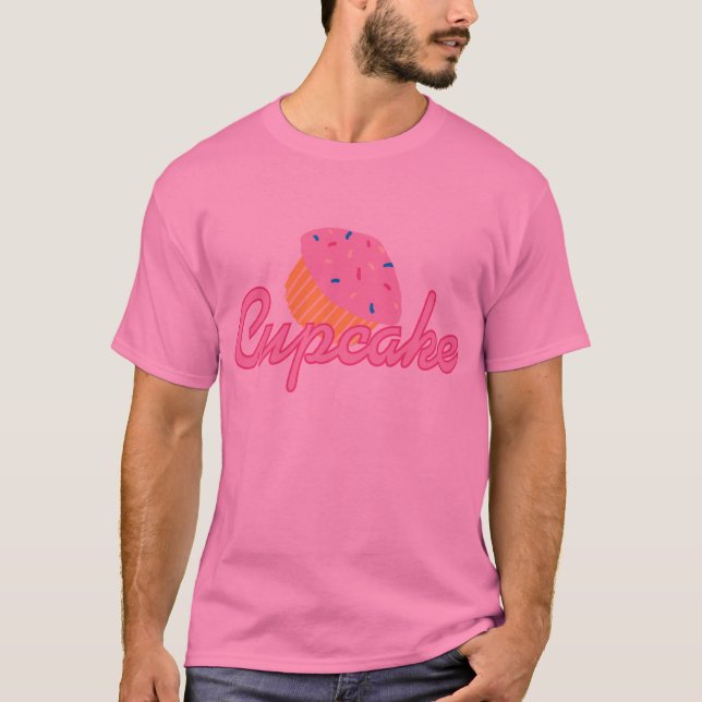 Pink Cupcake T-Shirt (Front)