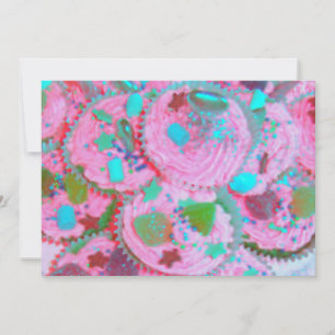 Pink Cupcakes invitation