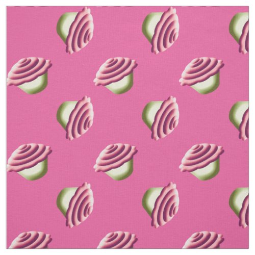 Pink Cupcakes Pattern Fabric