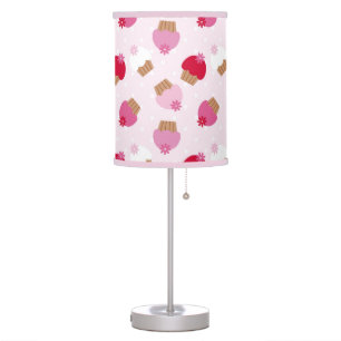 Pink Cupcakes Table Lamp