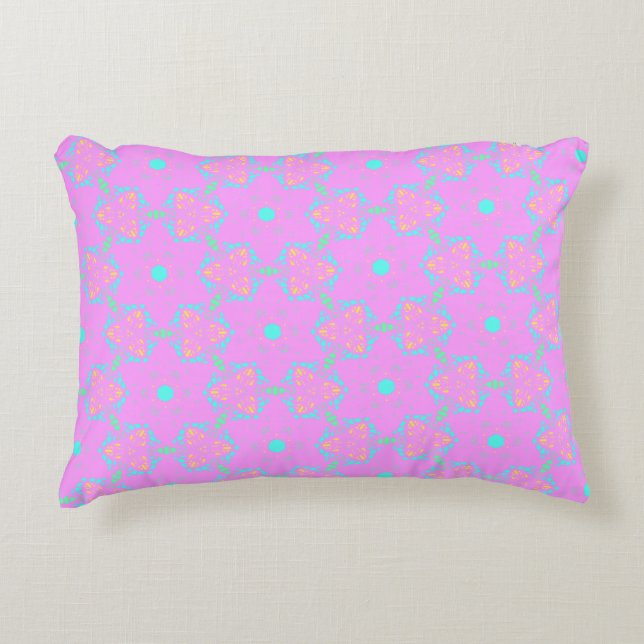Pink Cure Accent Pillow (Front)