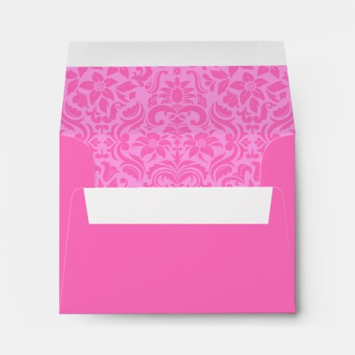 Pink Custom Envelope with Pre_Printed Address