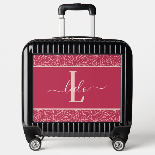 Pink Custom Luggage For Her