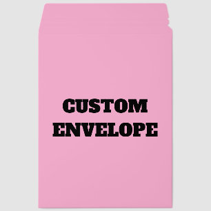 PINK CUSTOM MAILING ENVELOPE MAILERS