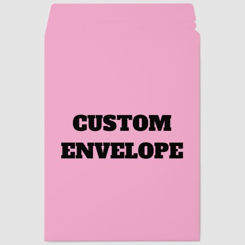 PINK CUSTOM MAILING ENVELOPE MAILERS
