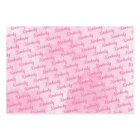 Pink Custom Name Personalized