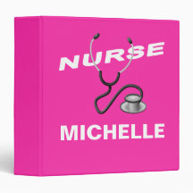 PINK Custom Nurse Name