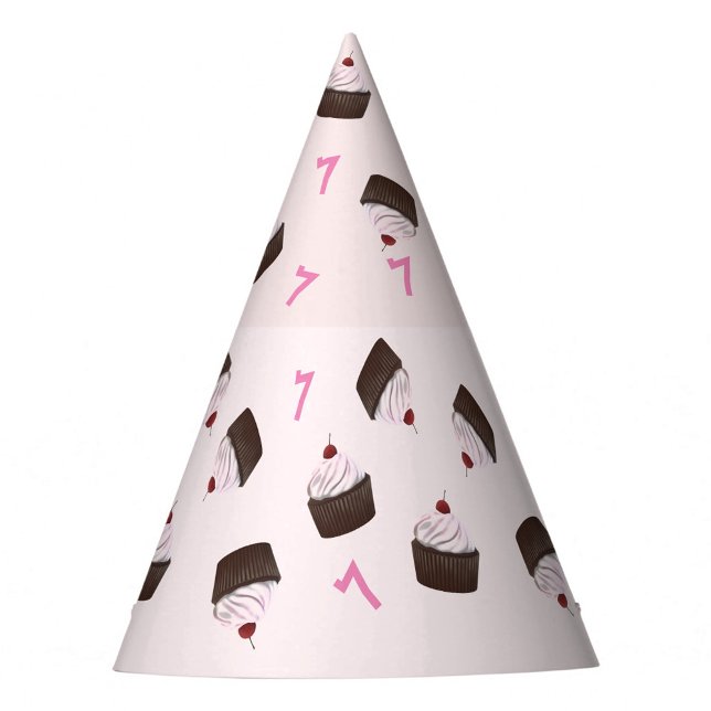 Pink Customizable Birthday Party Hat (Creator Uploaded)