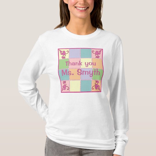 Pink Customizable Patchwork Hoodie