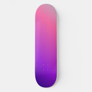 Pink Cute Colorful Aesthetic Skateboard