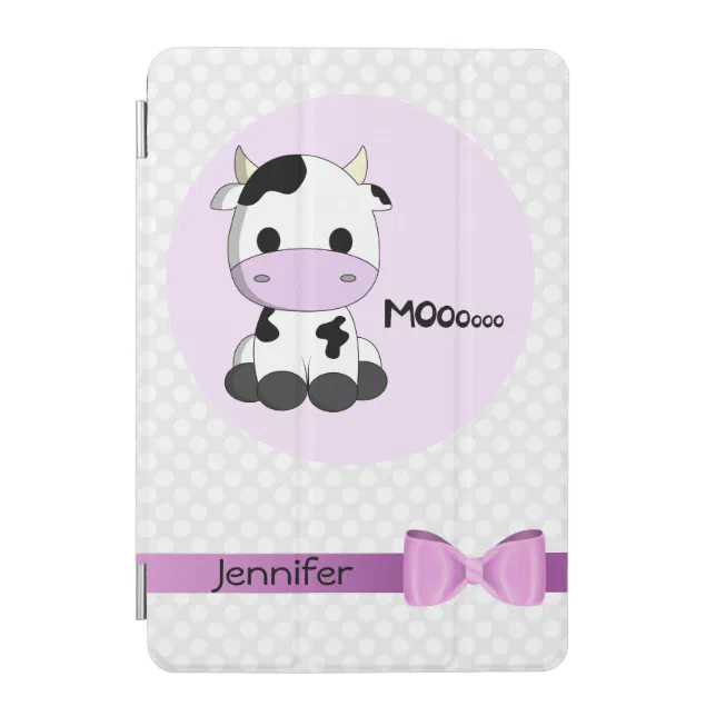 Kawaii Milky Cow iPad & Laptop Sleeve main image 1