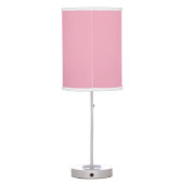 Pink Cute Girly Sparkly Princess Tiara Nursery Table Lamp (Back)
