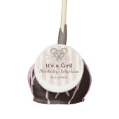 Pink Cute Koala Baby Shower It's a Girl Cake Pops (Front)