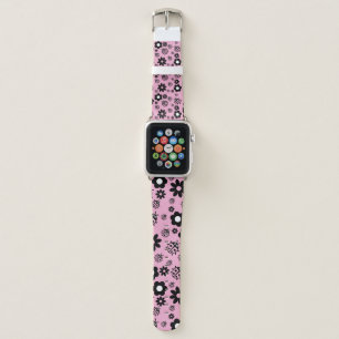 Pink Cute Ladybug Kids Apple Watch Band
