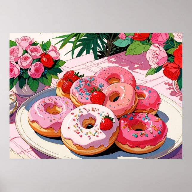 Pink cute Poster (Front)