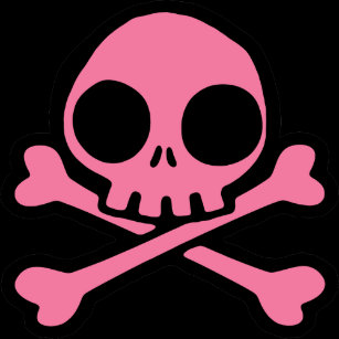 Skull And Crossbones Doormats Welcome Mats Zazzle Pink Cute Skull And Crossbones Doormat