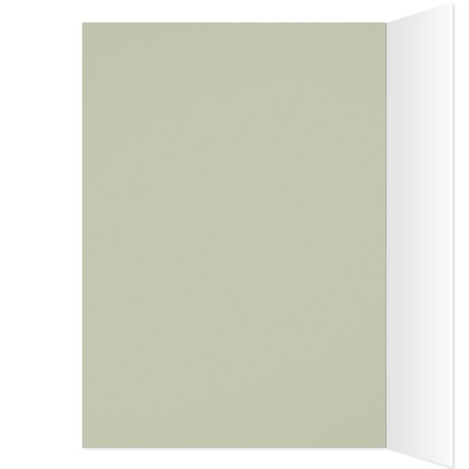 Pink Cyclamens green Card (Inside (Left))