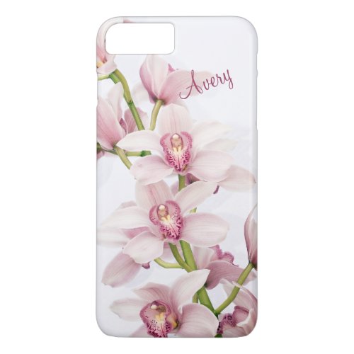 Pink Cymbidium Orchid Floral Flower iPhone 8 Plus7 Plus Case