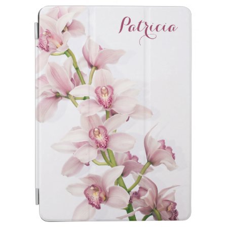 Pink Cymbidium Orchid Flower Floral Personalized Ipad Air Cover
