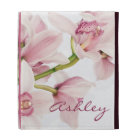 Pink Cymbidium Orchid Personalized iPad Case