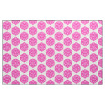 Pink D20 Dice Fabric