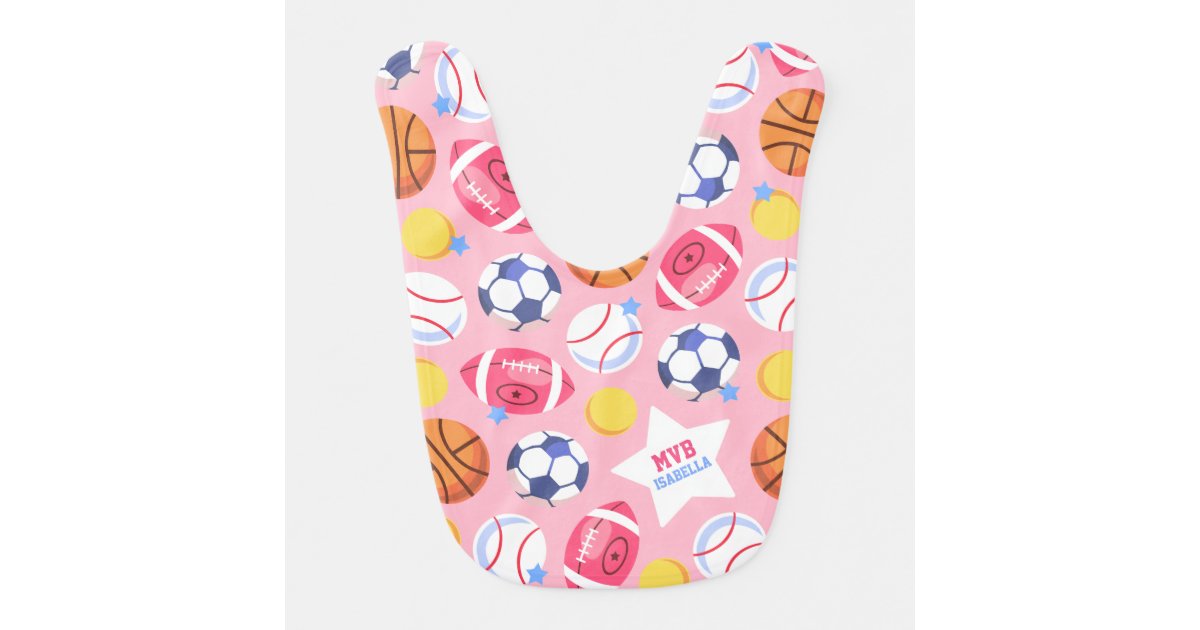 Pink Daddy's "Most Valuable Baby" Baby Girl Bib