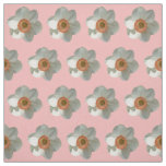 Pink Daffodil Spring Flower Fabric