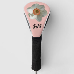 Pink Daffodil Spring Flower Golf Head Cover