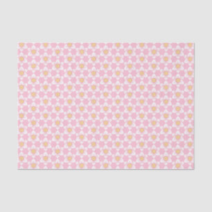 Pink Daffodil Spring Tissue Paper